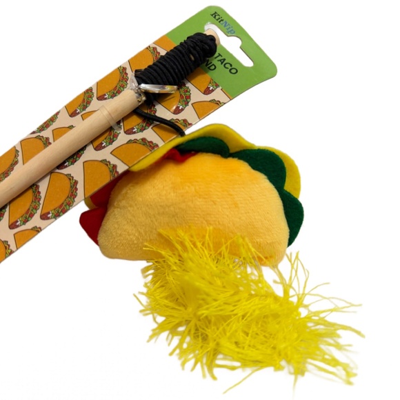 KitNip Kitty Cat STREET FOOD Interactive Wand Catnip Plush New Lot of 4 Cat Toys - Picture 3 of 16